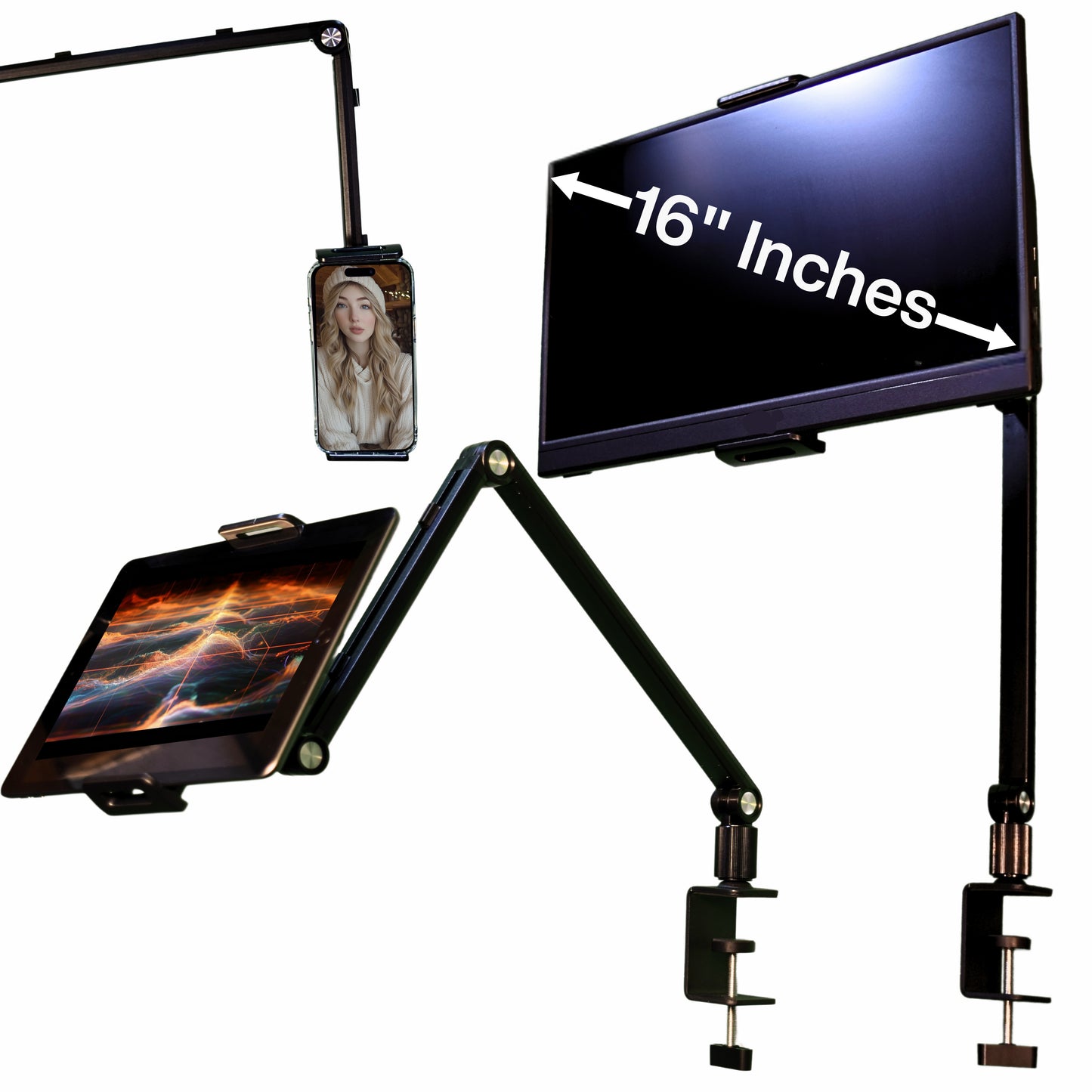 FortiHold Tablet Stand: Unlock Hands-Free Freedom & Ergonomic Comfort for Your Devices